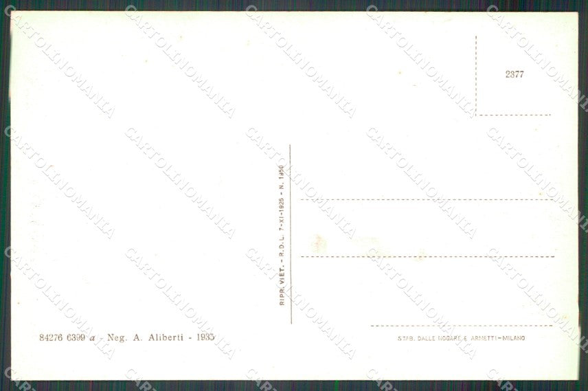 Torino Coazze Prese Garelle cartolina MT4811 – retro