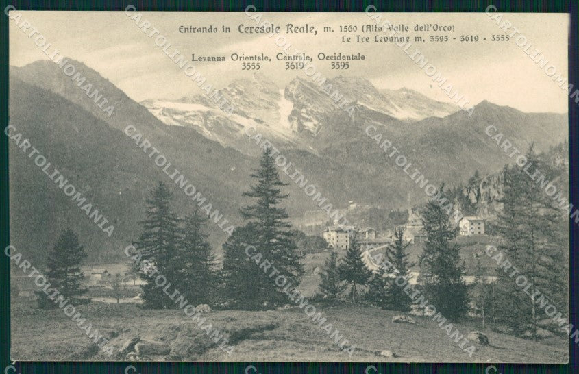 Torino Ceresole Reale Panorama cartolina MT4814 – fronte