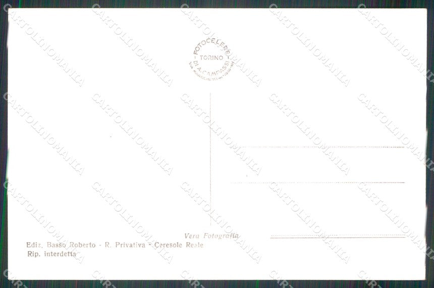 Torino Ceresole Reale Panorama Foto cartolina MT4815 – retro