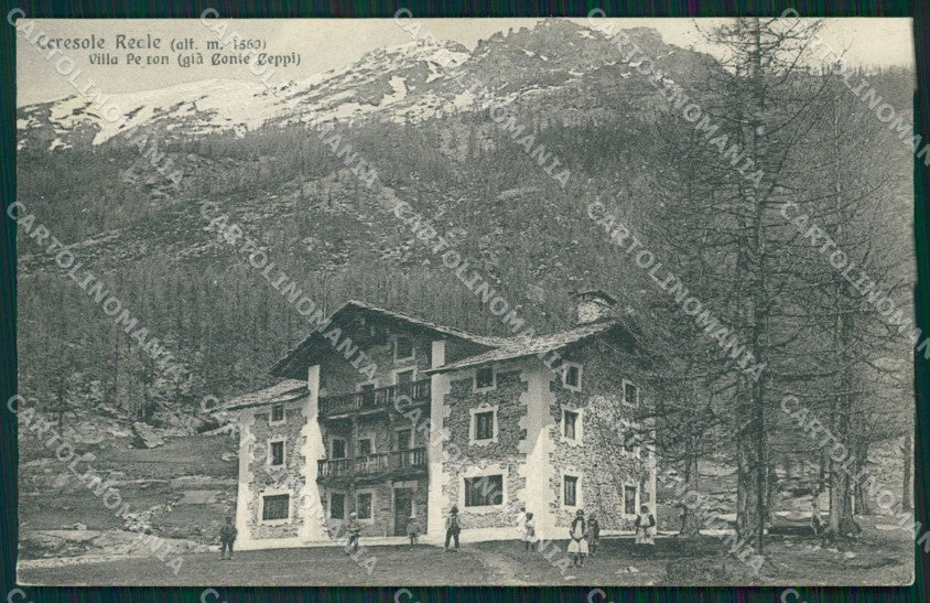 Torino Ceresole Reale Villa Peiron cartolina MT4818 – fronte