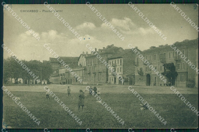 Torino Chivasso Piazza d'armi cartolina MT4823 – fronte