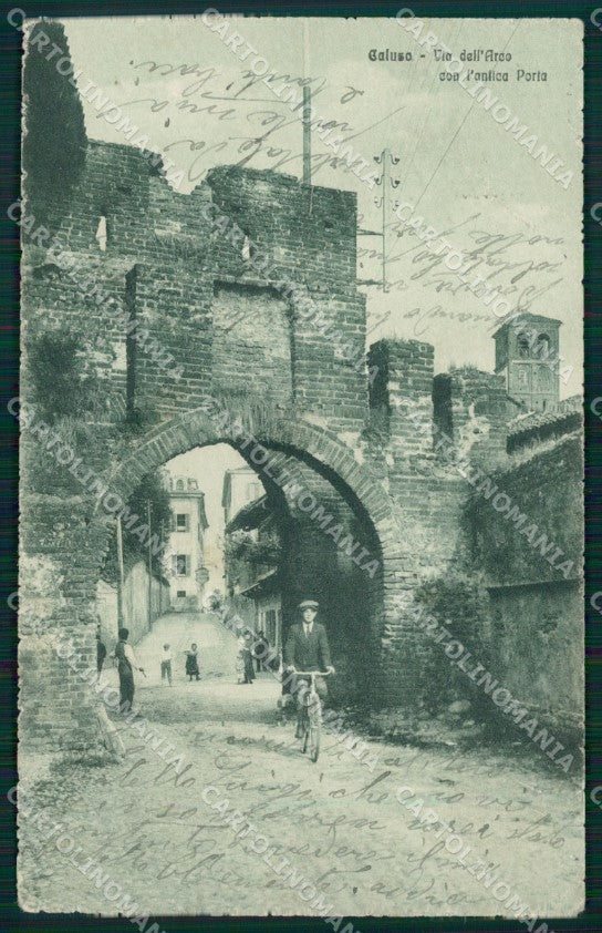 Torino Caluso Via Arco Porta cartolina MT4856 – fronte