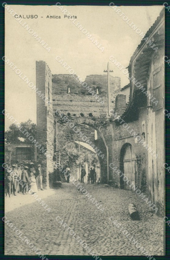 Torino Caluso Antica Porta cartolina MT4857 – fronte