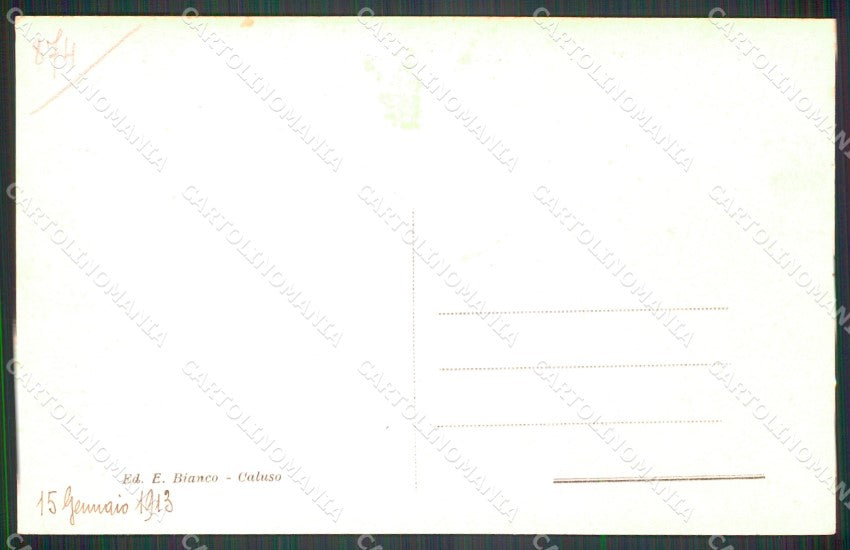 Torino Caluso Oratorio di Sant'Andrea cartolina MT4858 – retro