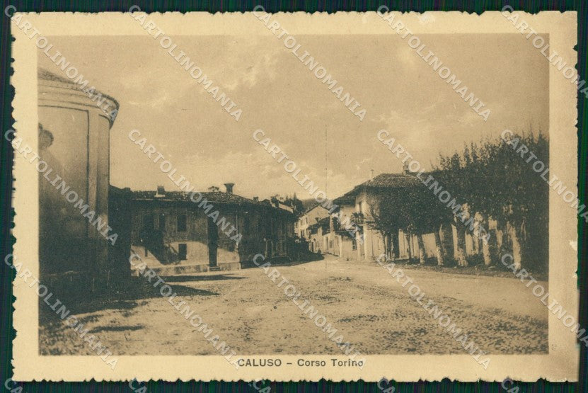 Torino Caluso Corso Torino cartolina MT4860 – fronte