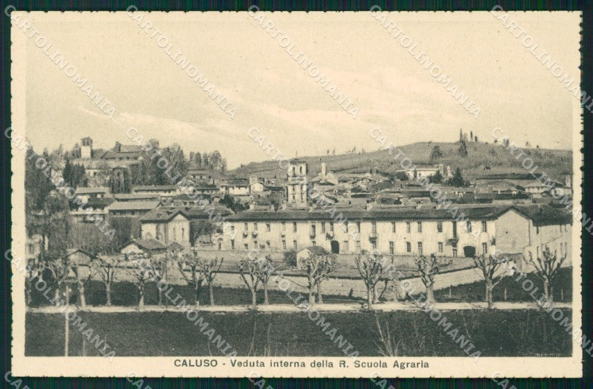 Torino Caluso Regia Scuola Agraria cartolina MT4861 – fronte