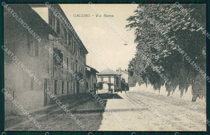Torino Caluso Via Roma cartolina MT4864 – fronte