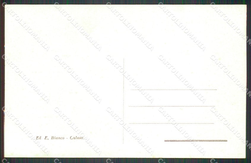 Torino Caluso Via Umberto I cartolina MT4867 – retro