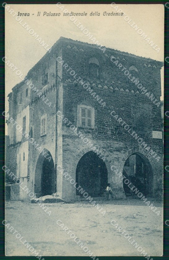 Torino Ivrea Palazzo della Credenza cartolina MT4878 – fronte