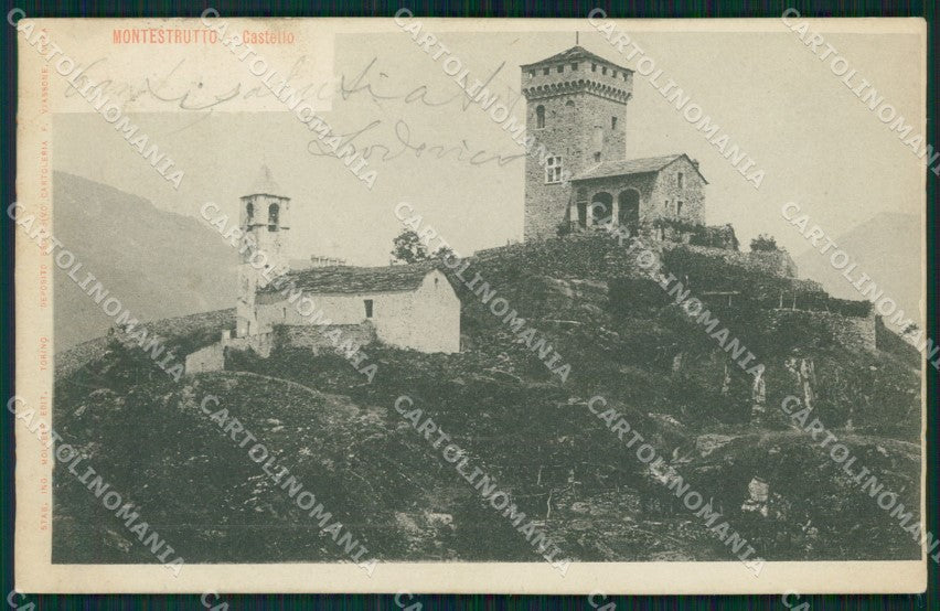 Torino Settimo Vittone Castello di Montestrutto cartolina MT4883 – fronte