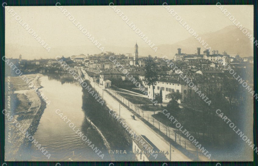 Torino Ivrea Panorama Foto cartolina MT4887 – fronte