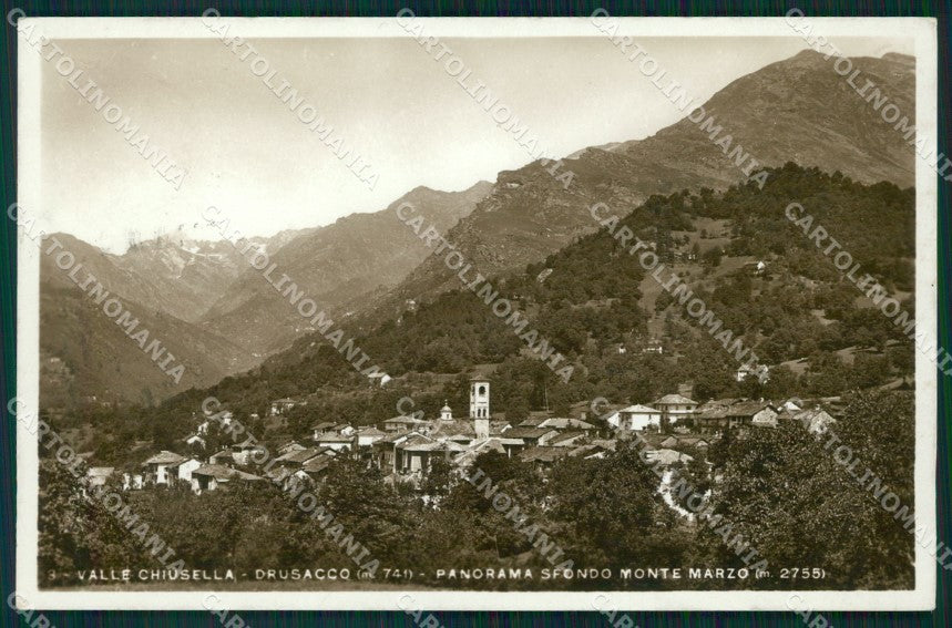 Torino Vico Canavese Drusacco Foto cartolina MT4888 – fronte