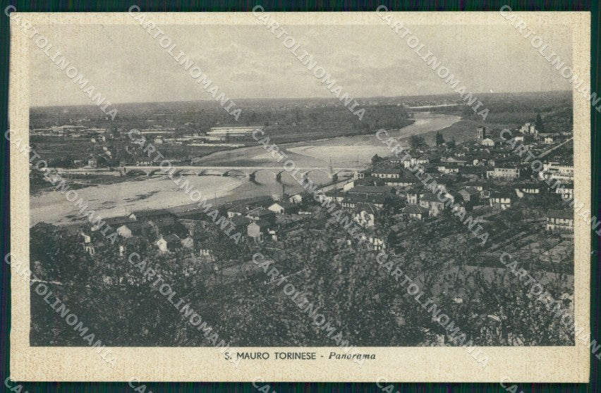 Torino San Mauro Canavese Panorama cartolina MT4892 – fronte