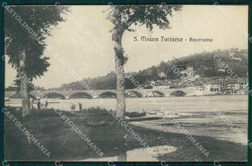 Torino San Mauro Canavese Panorama cartolina MT4893 – fronte