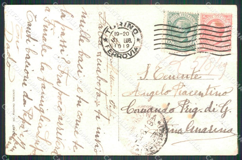 Torino San Mauro Canavese Panorama cartolina MT4894 – retro