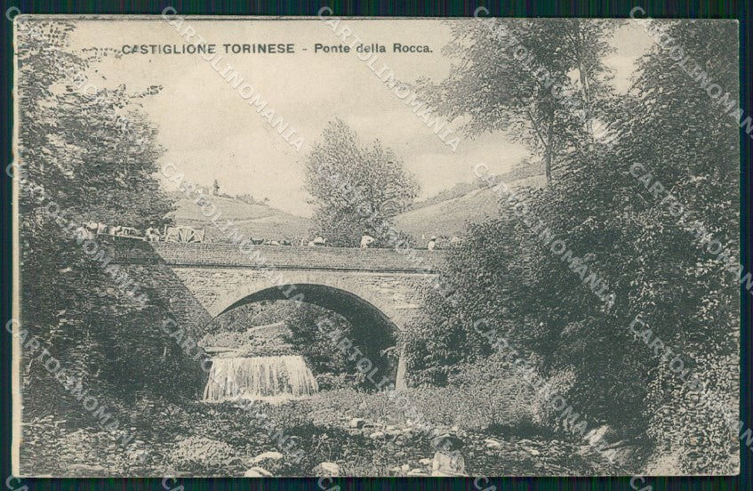 Torino Castiglione Torinese Ponte della Rocca cartolina MT4904 – fronte