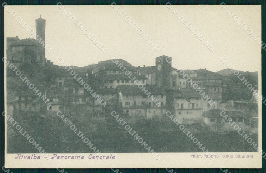 Torino Rivalba Panorama cartolina MT4915 – fronte