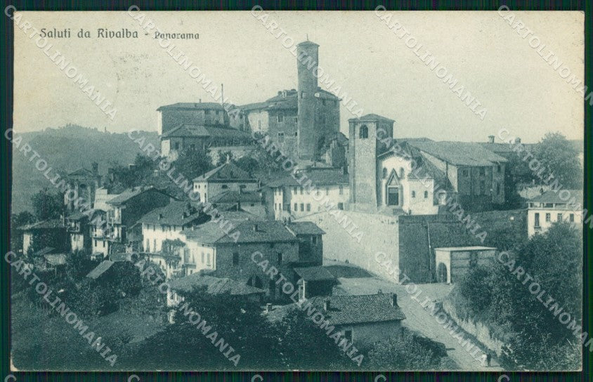 Torino Rivalba Panorama cartolina MT4916 – fronte