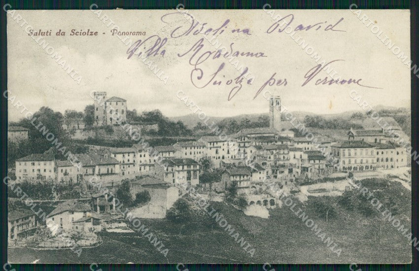 Torino Sciolze Panorama cartolina MT4925 – fronte