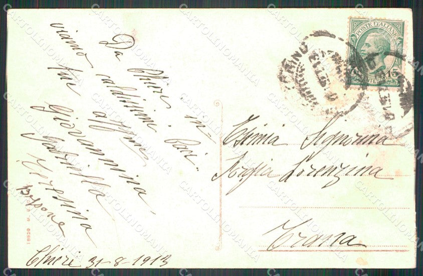 Torino Chieri San Giorgio Panorama cartolina MT4953 – retro