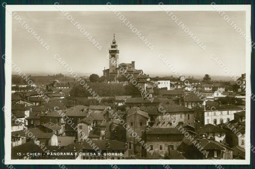 Torino Chieri San Giorgio Panorama Foto cartolina MT4955 – fronte