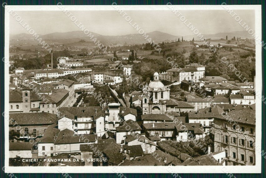 Torino Chieri Panorama Foto cartolina MT4958 – fronte