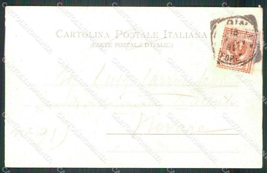 Torino Chieri Piazza Cavour PIEGHINA cartolina MT4959 – retro