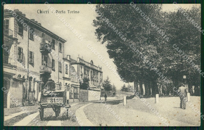 Torino Chieri Porta a Torino cartolina MT4965 – fronte