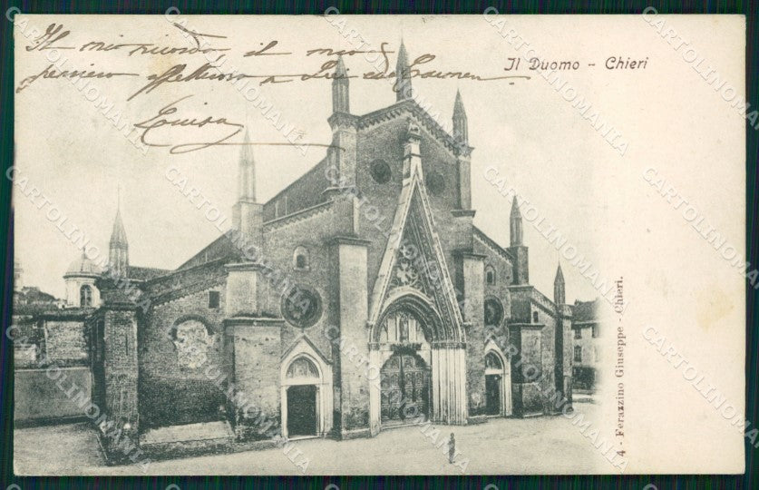 Torino Chieri Duomo cartolina MT4969 – fronte