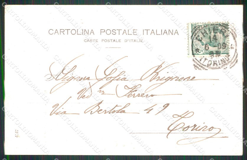 Torino Chieri Duomo cartolina MT4969 – retro