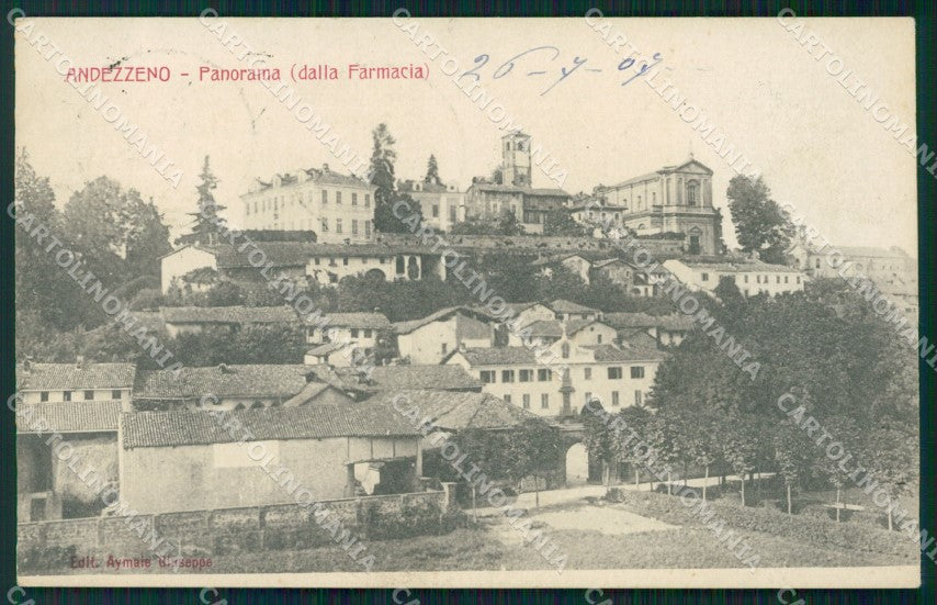 Torino Andezeno Panorama cartolina MT4982 – fronte