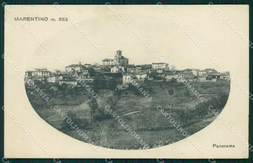 Torino Marentino Panorama ABRASA cartolina MT4985 – fronte