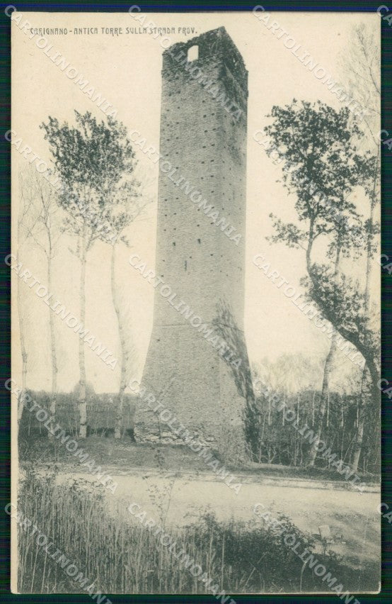 Torino Carignano Antica Torre cartolina MT5012 – fronte