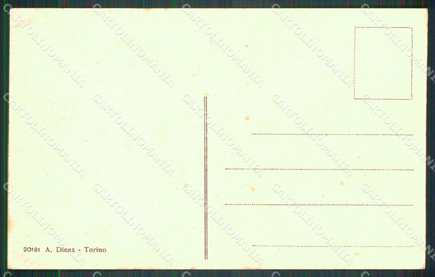 Torino Carmagnola Palazzo Marchese di Saluzzo Società Operaia cartolina MT5017 – retro