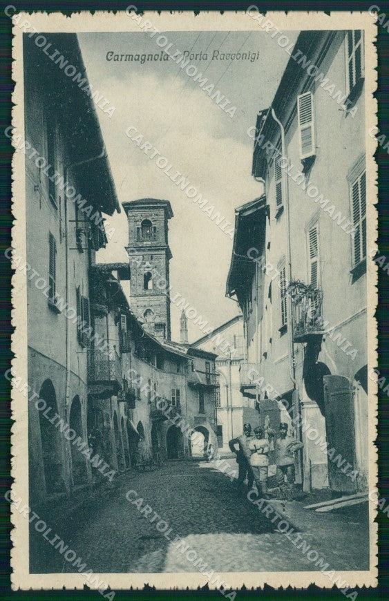 Torino Carmagnola Porta Racconigi cartolina MT5019 – fronte