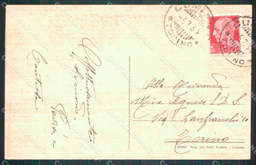 Torino Cumiana Panorama cartolina MT5033 – retro