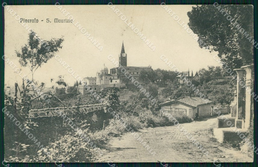 Torino Pinerolo San Maurizio SCOLLATA cartolina MT5051 – fronte