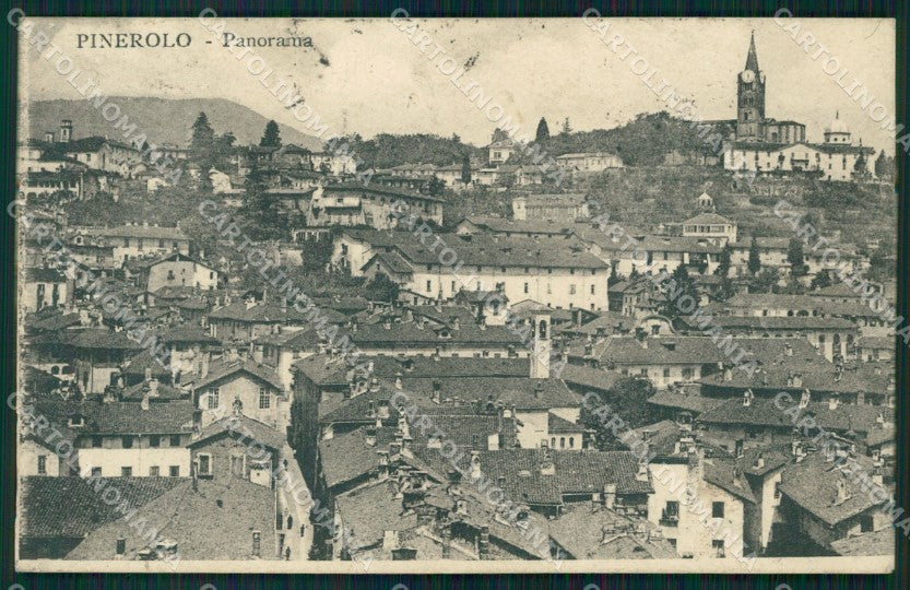 Torino Pinerolo Panorama cartolina MT5052 – fronte