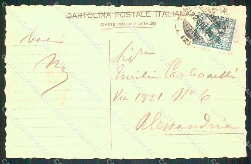 Torino Pinerolo Castello cartolina MT5069 – retro