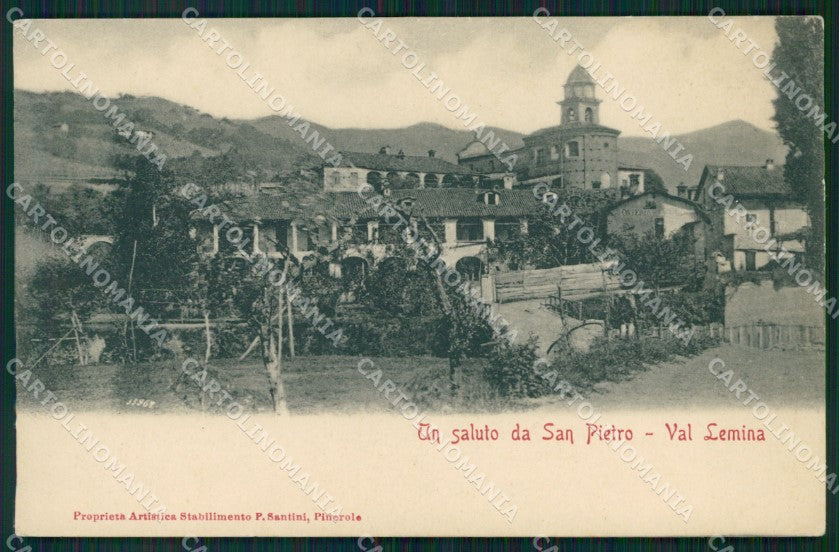 Torino San Pietro Val Lemina cartolina MT5072 – fronte