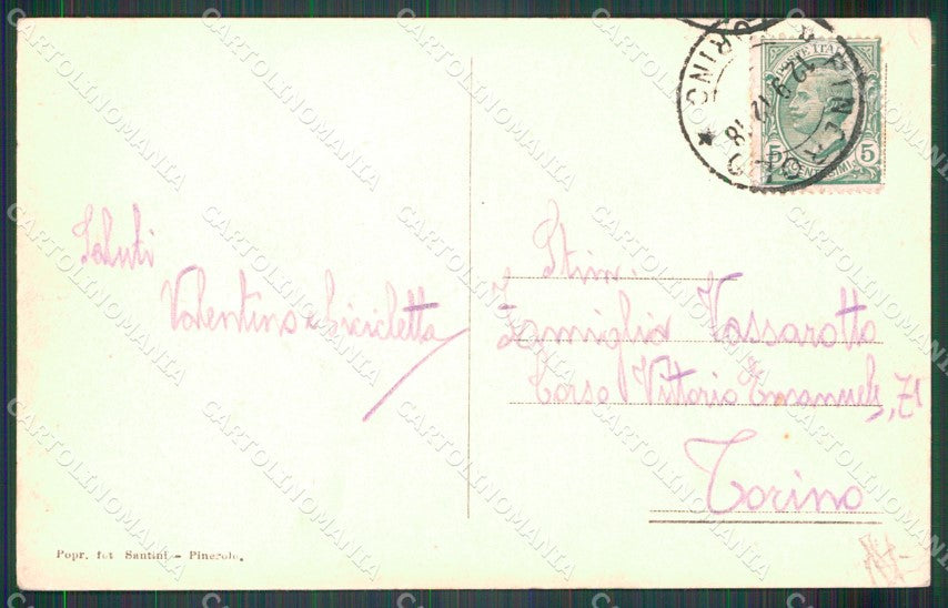 Torino San Pietro Val Lemina cartolina MT5073 – retro