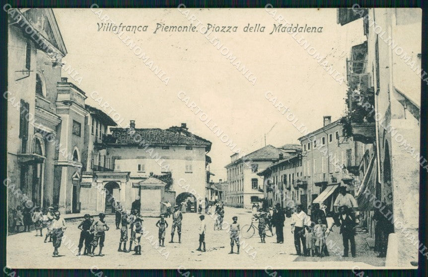 Torino Villafranca Piemonte Piazza della Maddalena cartolina MT5086 – fronte