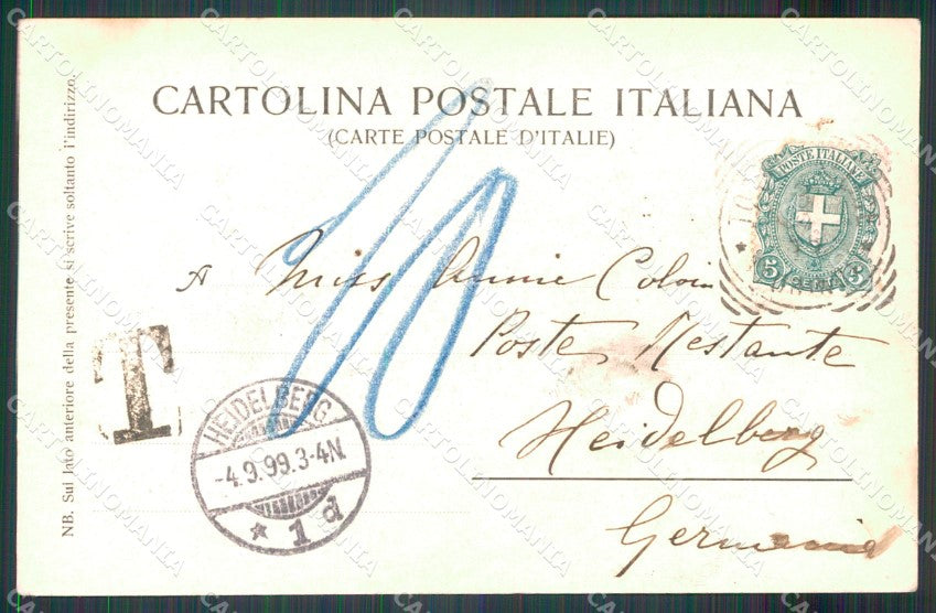 Torino Luserna San Giovanni Panorama cartolina MT5090 – retro