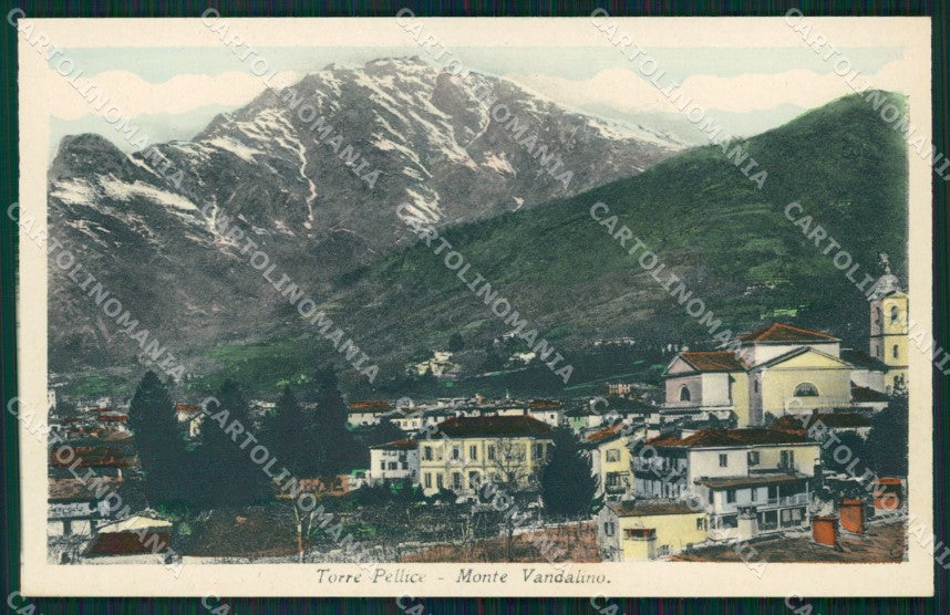 Torino Torre Pellice Monte Vandalino SCOLLATA cartolina MT5102 – fronte