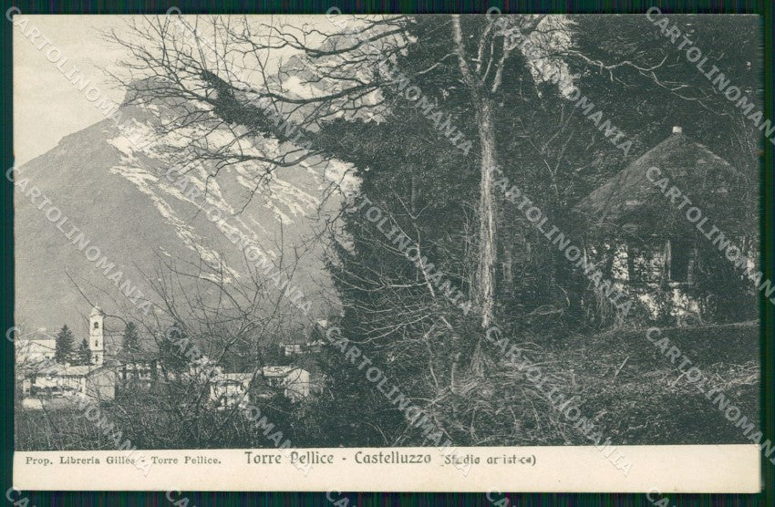 Torino Torre Pellice Castelluzzo cartolina MT5104 – fronte