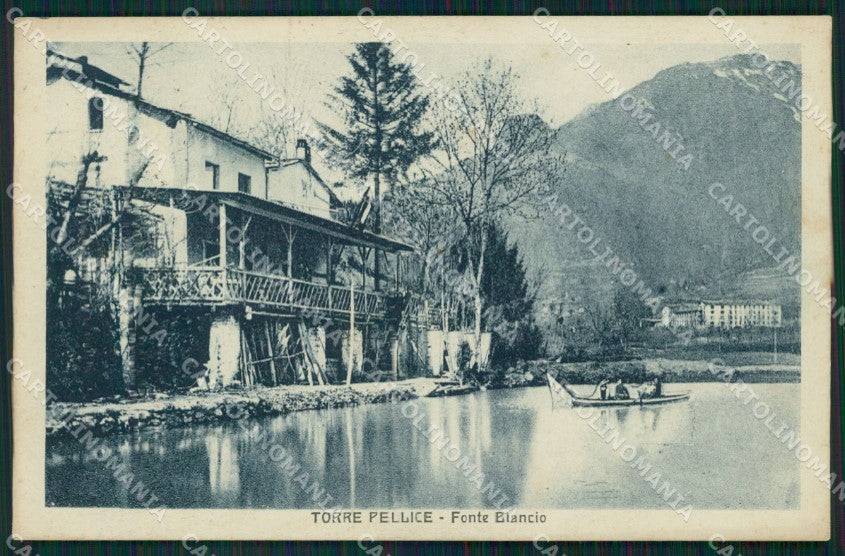 Torino Torre Pellice Fonte Blancio PIEGA cartolina MT5106 – fronte