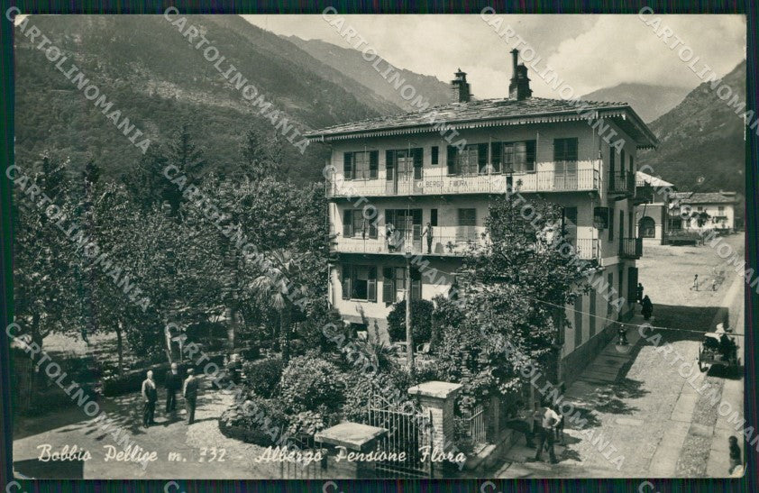Torino Bobbio Pellice Albergo Pensione Flora Foto cartolina MT5122 – fronte