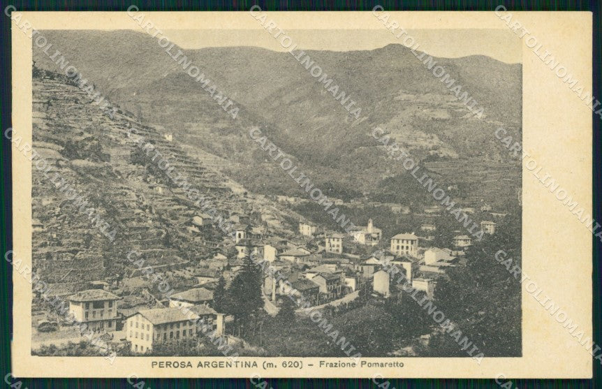 Torino Perosa Argentina Pomaretto cartolina MT5136 – fronte
