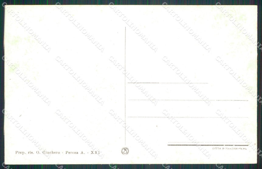 Torino Perosa Argentina Pomaretto cartolina MT5136 – retro