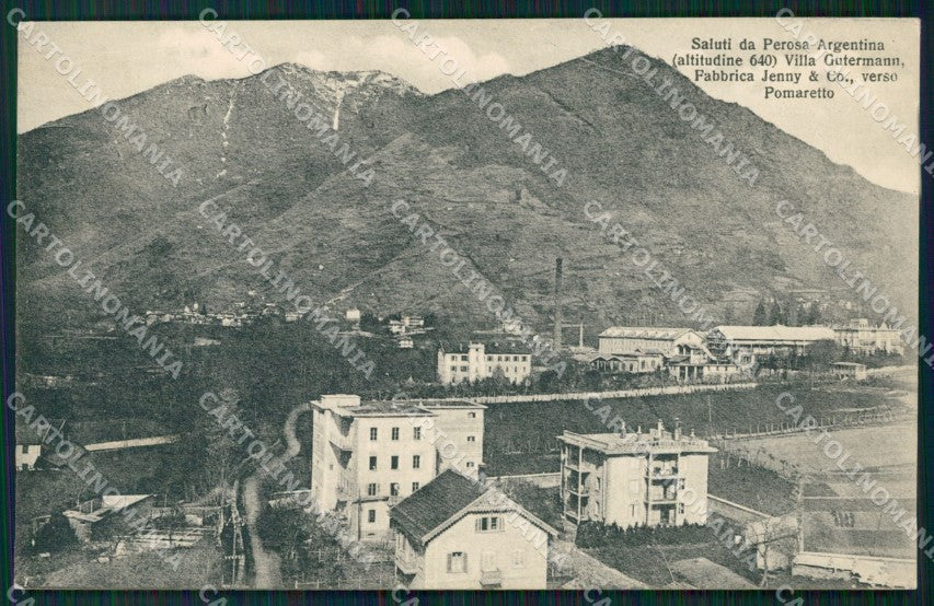 Torino Perosa Argentina Genta cartolina MT5137 – fronte